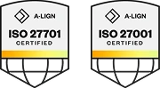 ISO 27701 and ISO 27001 Certified